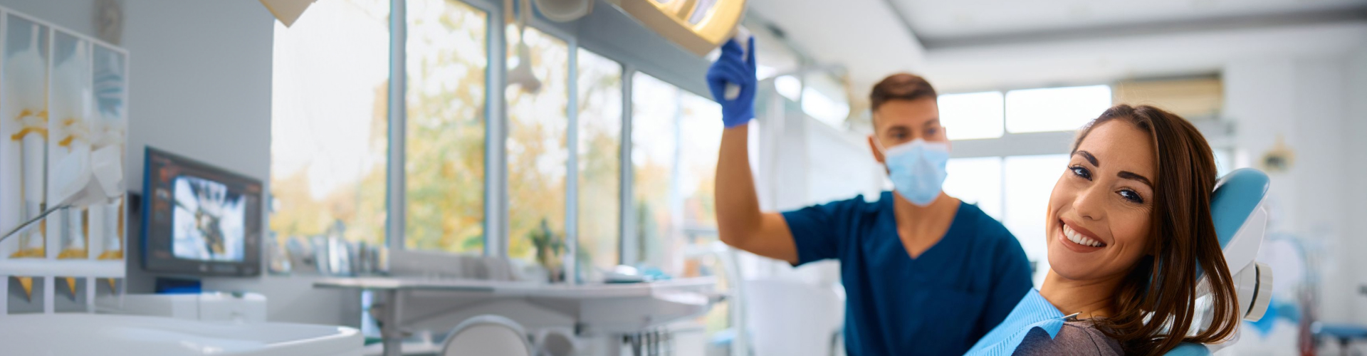 Happy patients with confident smiles